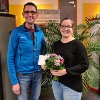 Unsere Carina Braun hat schon im Januar ihr Ausbildung zur Kauffrau für Büromanagement beendet