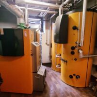 Hackschnitzel Holzheizung - Hof Rölsberg Einruhr