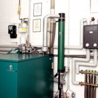 BHKW im Firmengebäude