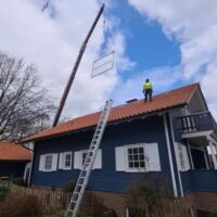 Montage einer Solaranlage in Rollesbroich